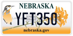 YFT350  license plate in NE