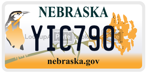 YIC790  license plate in NE