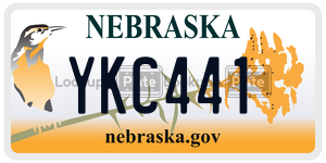 YKC441  license plate in NE