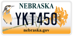 YKT450  license plate in NE