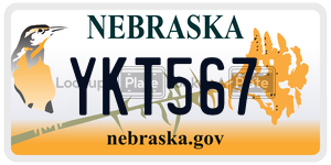 YKT567  license plate in NE