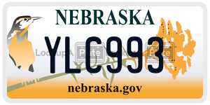 YLC993  license plate in NE