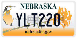 YLT220  license plate in NE