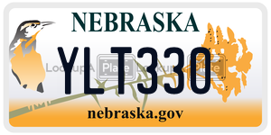 YLT330  license plate in NE