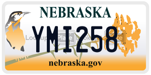 YMI258  license plate in NE