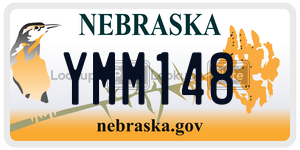 YMM148  license plate in NE