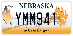 YMM941  license plate in NE
