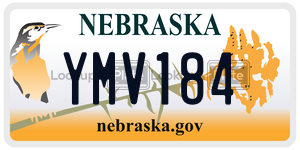 YMV184  license plate in NE