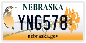 YNG578  license plate in NE