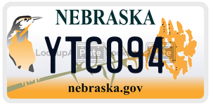 YTC094  license plate in NE
