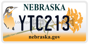 YTC213  license plate in NE