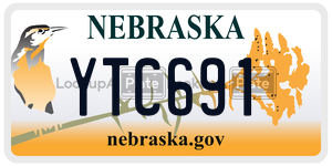 YTC691  license plate in NE