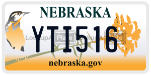 YTI516  license plate in NE