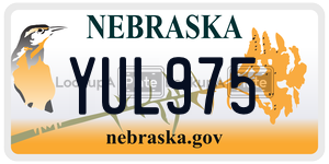 YUL975  license plate in NE