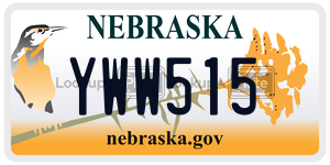 YWW515  license plate in NE