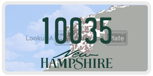 10035  license plate in NH