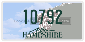 10792  license plate in NH