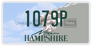 1079P  license plate in NH