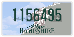 1156495  license plate in NH