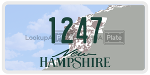 1247  license plate in NH