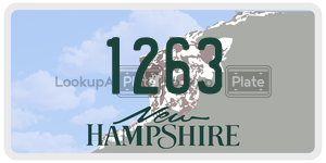 1263  license plate in NH