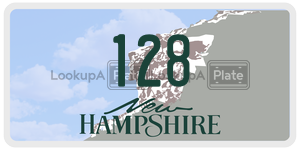 128  license plate in NH