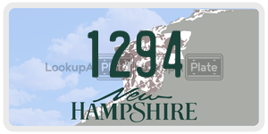 1294  license plate in NH