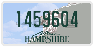 1459604  license plate in NH
