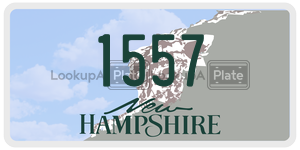 1557  license plate in NH