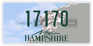 17170  license plate in NH