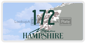 172  license plate in NH