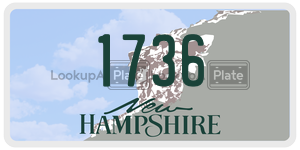 1736  license plate in NH