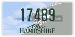 17489  license plate in NH