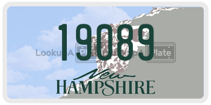 19089  license plate in NH