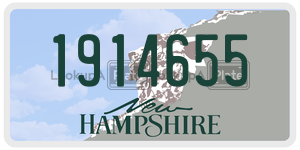 1914655  license plate in NH