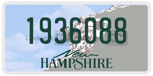 1936088  license plate in NH