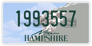 1993557  license plate in NH