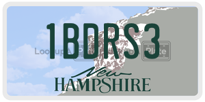 1BDRS3  license plate in NH