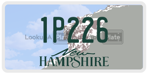 1P226  license plate in NH