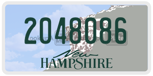 2048086  license plate in NH