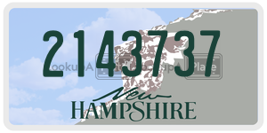 2143737  license plate in NH