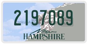 2197089  license plate in NH