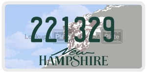 221329  license plate in NH