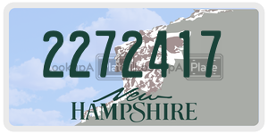 2272417  license plate in NH