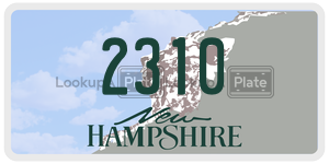 2310  license plate in NH