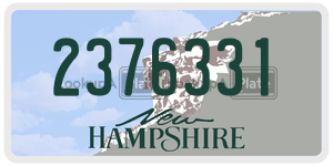 2376331  license plate in NH