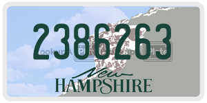 2386263  license plate in NH