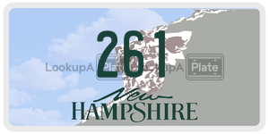 261  license plate in NH