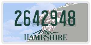 2642948  license plate in NH