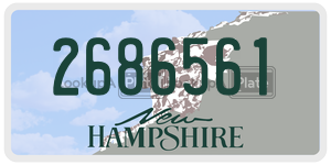 2686561  license plate in NH